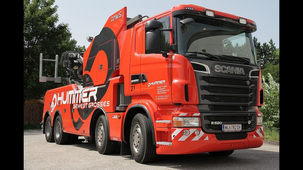 Scania R620 V8 - Omars Bergefahrzeug - Hummer Abschleppdienst - Lkw-Throsten TV