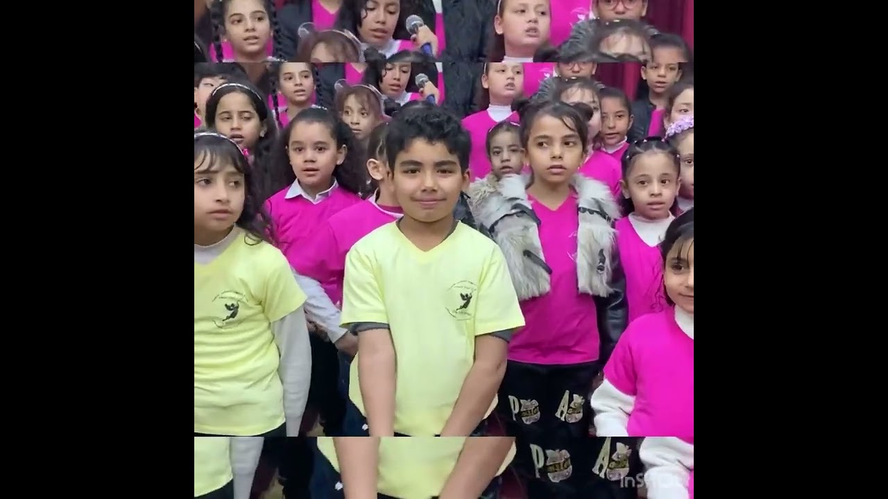 ترنيمه جالك يا مصر زمان هربان كورال The little Angel👼♥️ كنيسه مارمينا والبابا كيرلس السادس بالخصوص