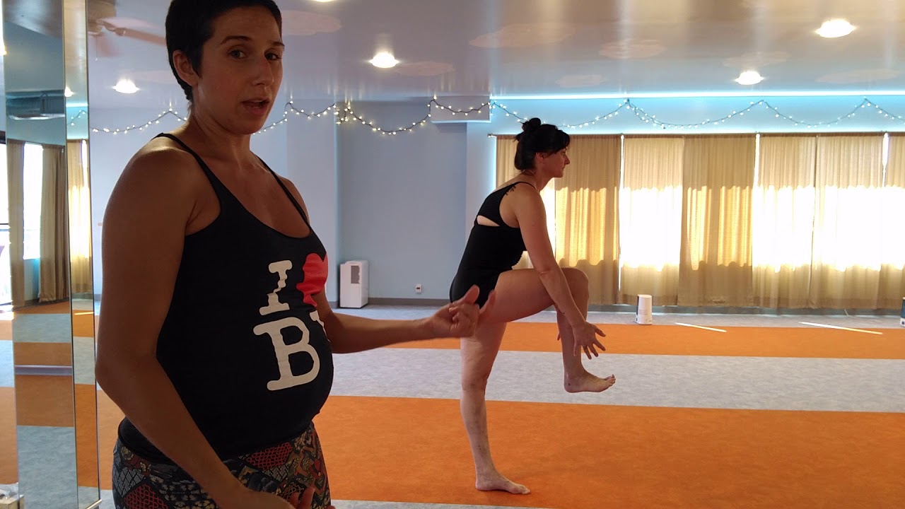 Standing Head to Knee pose? Piece of cake!