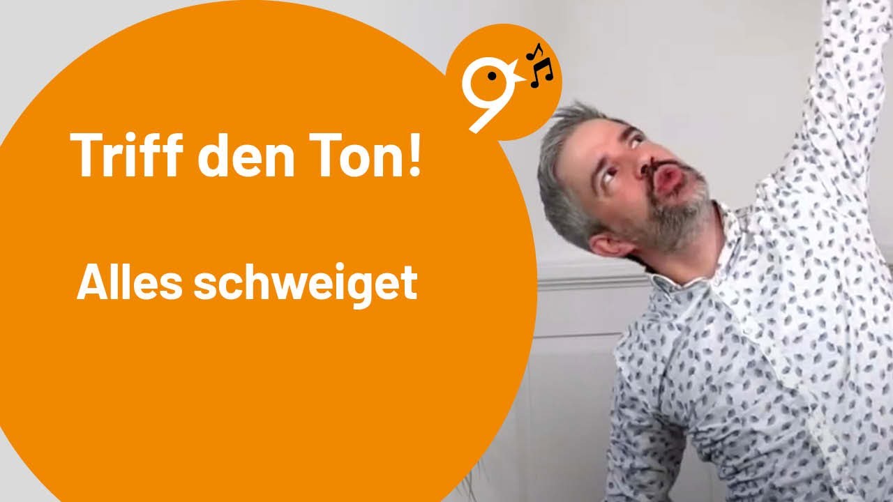 Einsingen um 9 (9.2.25) mit Benjamin Berweger, Alles schweiget, Intonation und was dafür helfen kann