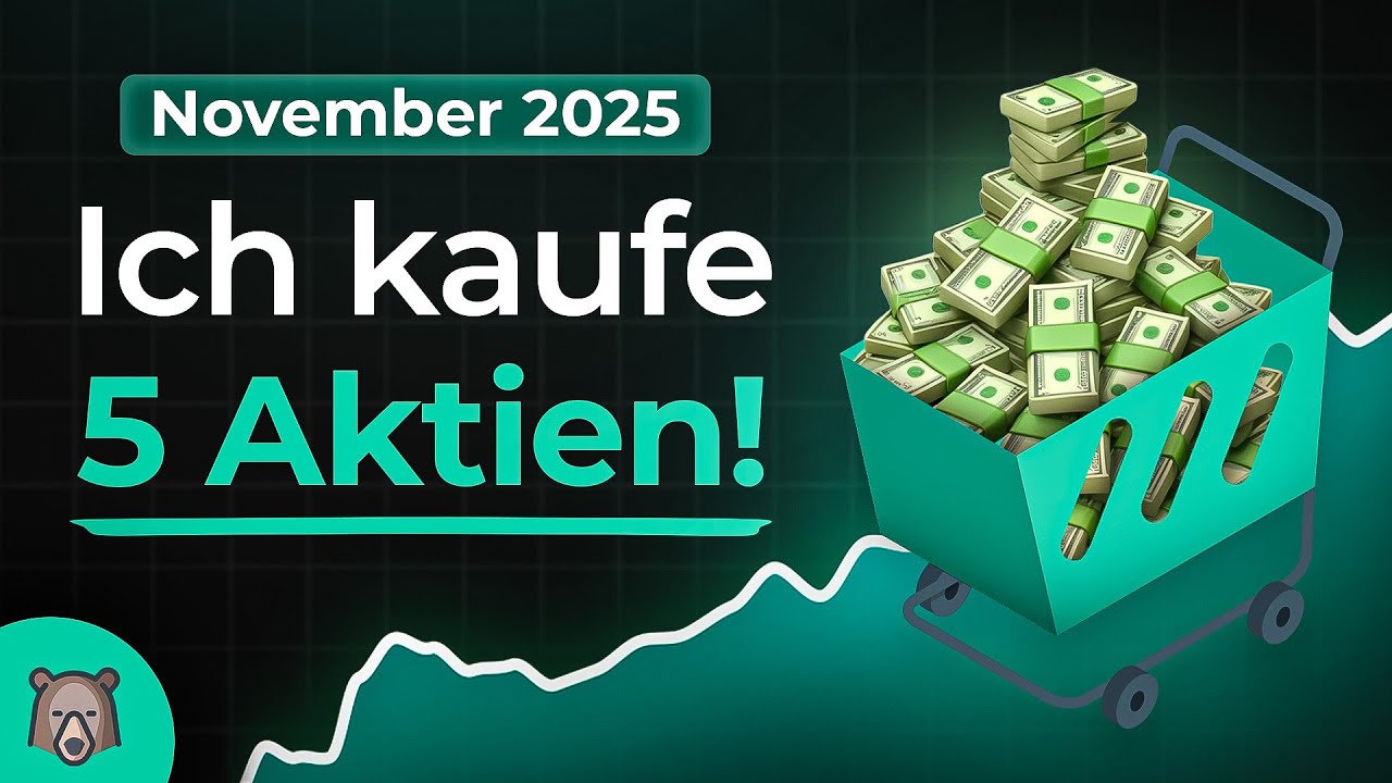 Diese 5 Aktien kaufe ich JETZT! 10.000&euro; investiert💰