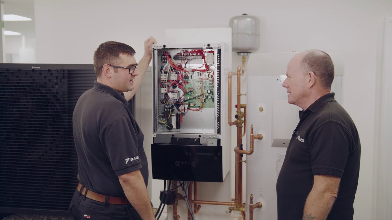 Connecting a 3rd party thermostat to a Daikin Altherma unit