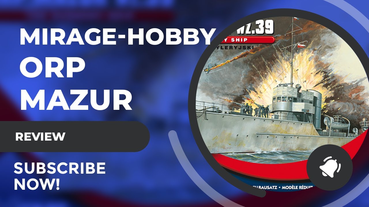 Review Mirage Hobby 1/400 ORP Mazur