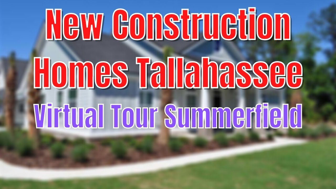 Living In Tallahassee FL | Summerfield Virtual Tour | New Construction Homes 😎