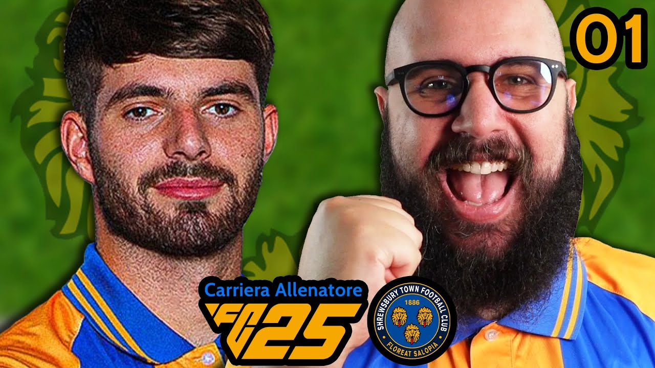 MISTER TIRLOSS VOLA in INGHILTERRA! PRIMA CARRIERA di FC 25! | Carriera Shrewsbury FC 25