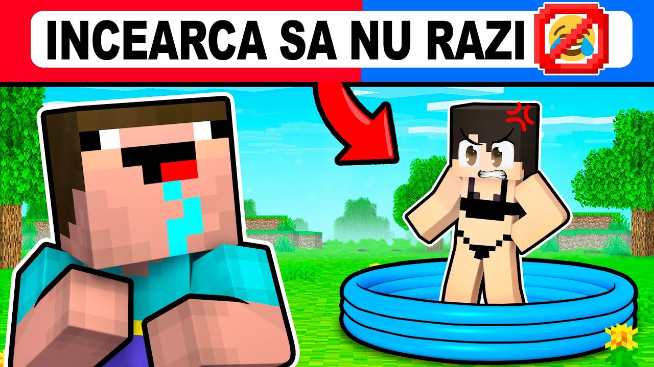 INCEARCA sa NU *RAZI* in Minecraft!