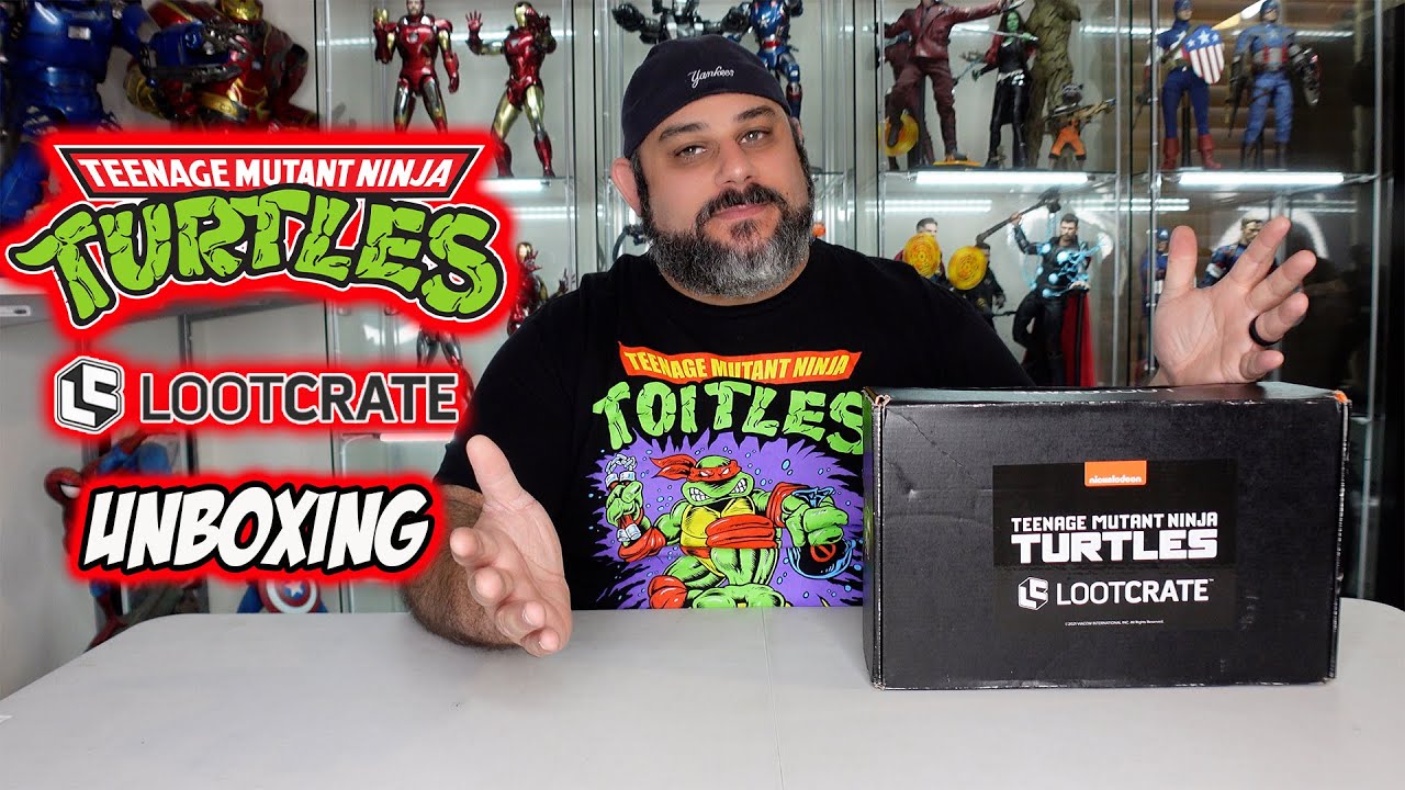 Loot Crate October 2021Teenage Mutant Ninja Turtles Unboxing