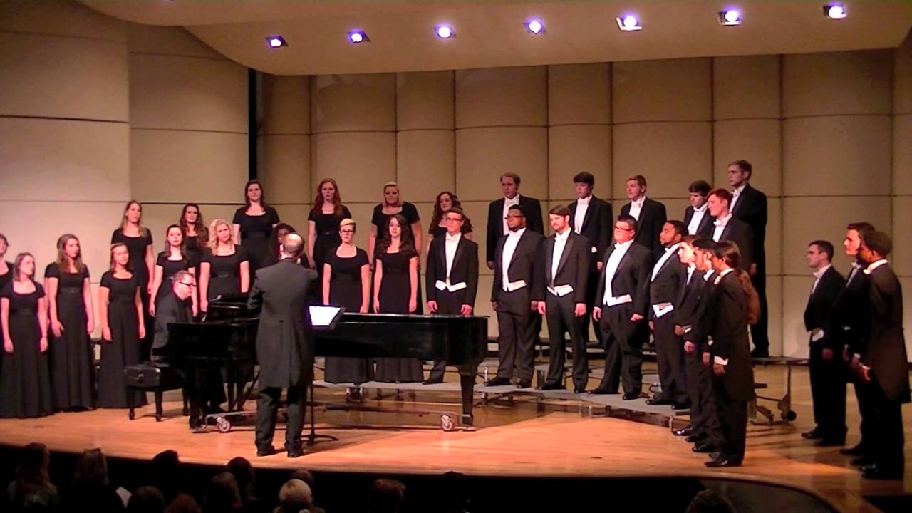 East Carolina University Chamber Singers - little man in a hurry