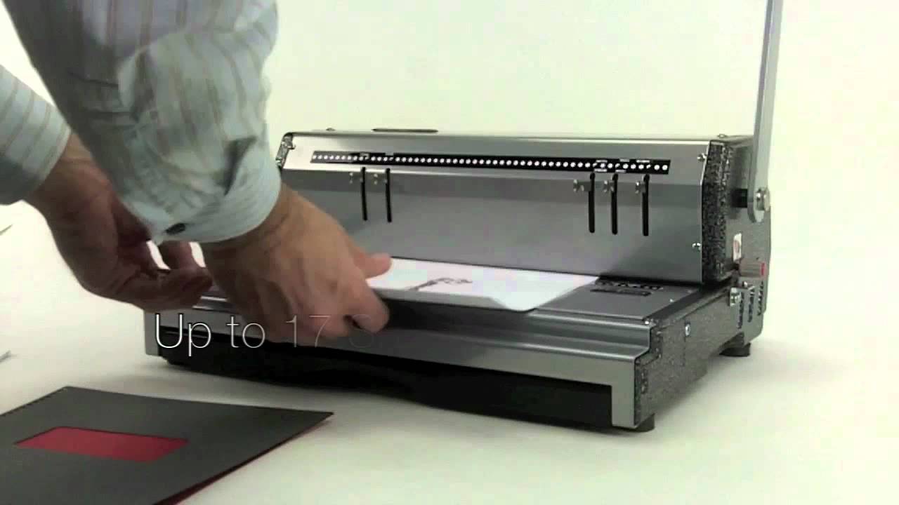 Akiles CoilMac M Manual Coil Binding Machine Demo