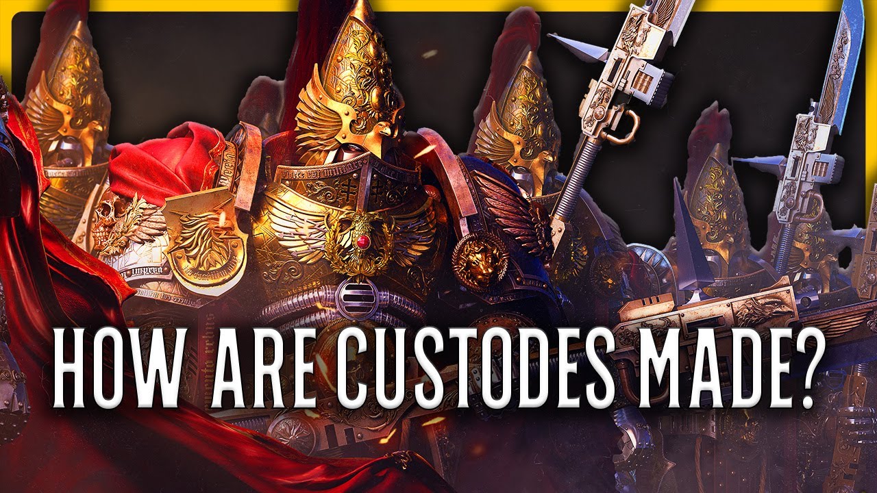 The Creation/Recruitment/Training of The Custodian Guard EXPLAINED  | Warhammer 40k Lore