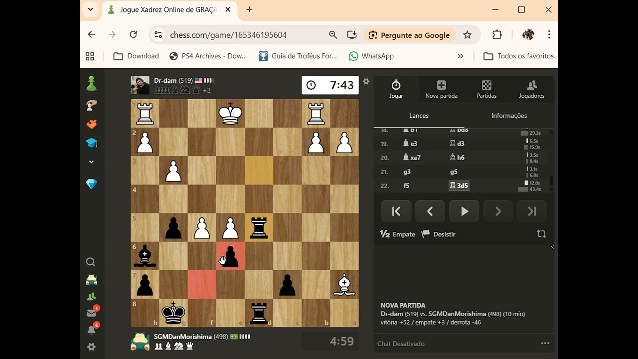 Vamos jogar xadrez ? Chess.com