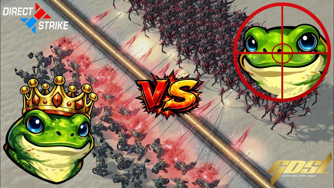 Frog Hunters vs FrogLords | StarCraft 2 Direct Strike | GDSL 3v3 Commanders Tournament Stage 1