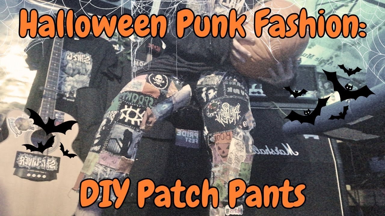 Halloween Punk Pants DIY Project
