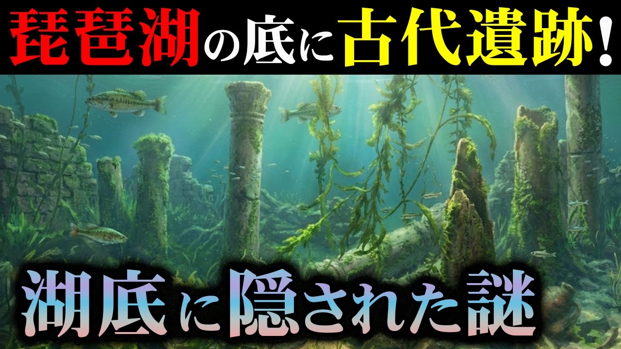 【教科書にない琵琶湖伝説】琵琶湖湖底に眠る遺跡群！消えた古代集落の謎