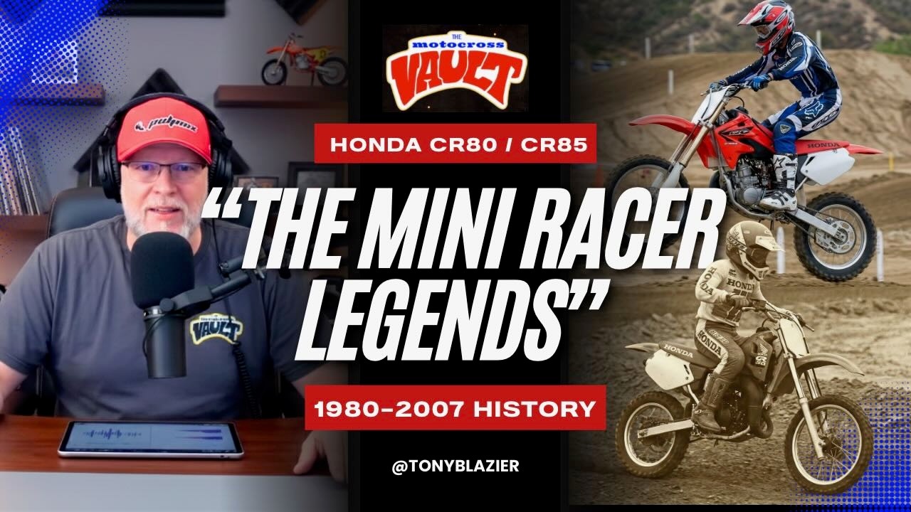 The History of Honda's CR80R and CR85R from 1980-2007