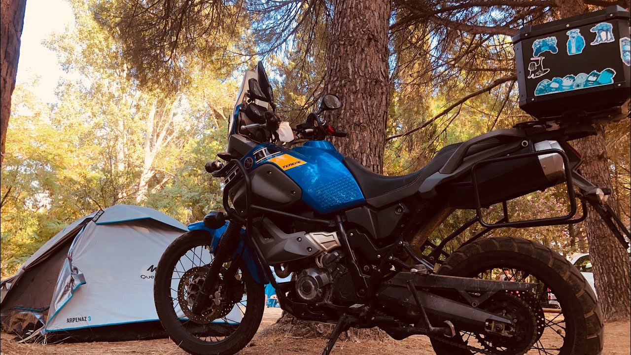 Burhaniye Altın Kamp - İzmir - Çanakkale rotası - Tur bölüm 2-Yamaha Xt660z Tenere-Motosikletle Kamp