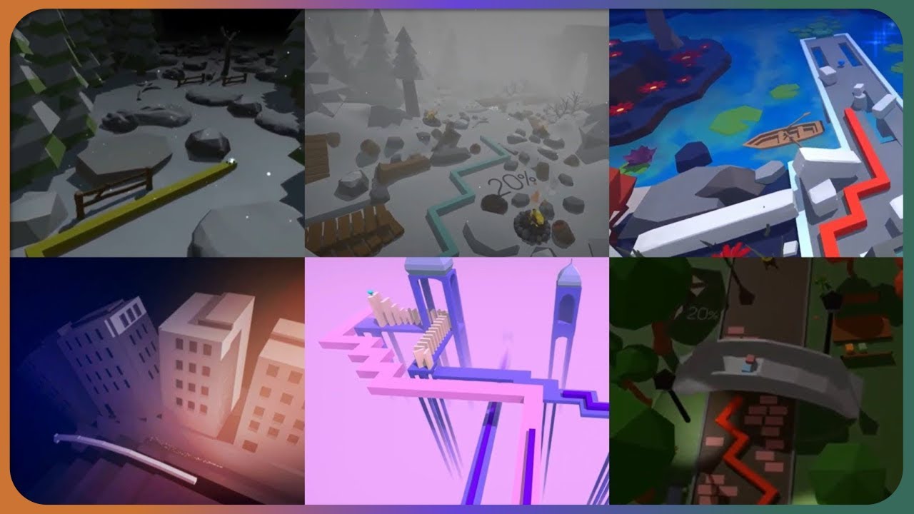 Some Unfinished Dancing Line Fanmade Levels (2018~2021)