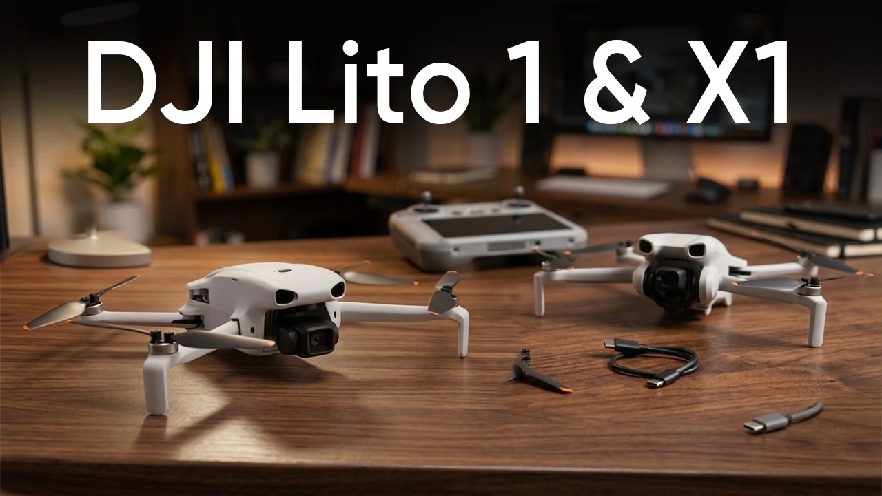 DJI Lito 1 и Lito X1 &mdash; это не просто еще один мини-дрон?
