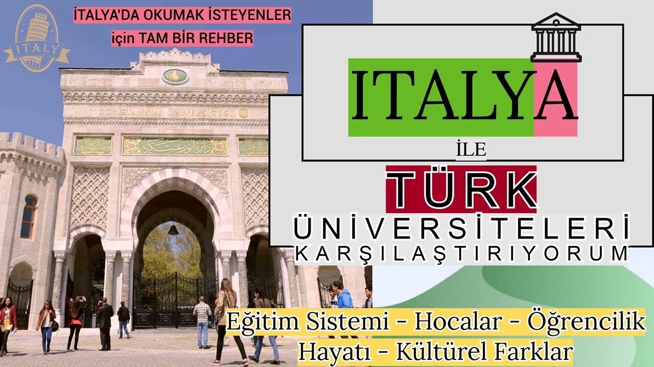 Türkiye ile İtalya Arasındaki Eğitim ve Kültür Farkları