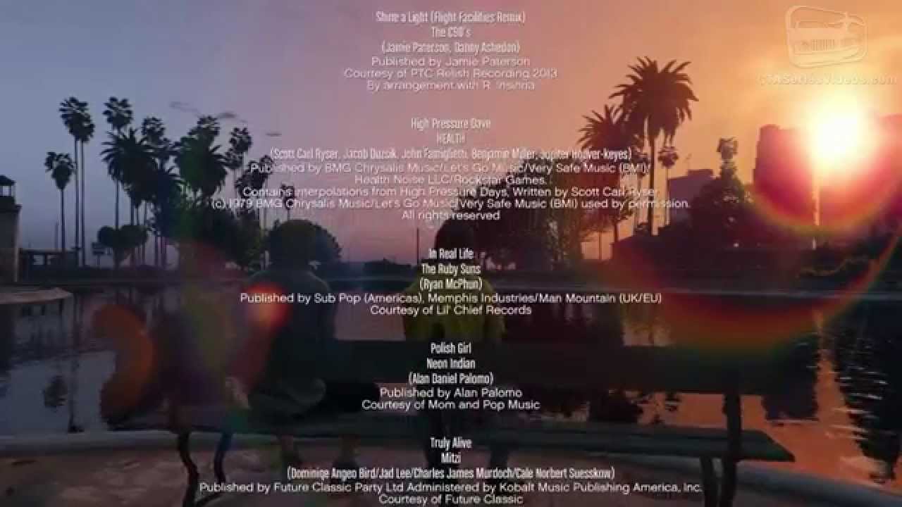 GTA 5 PC - End Credits