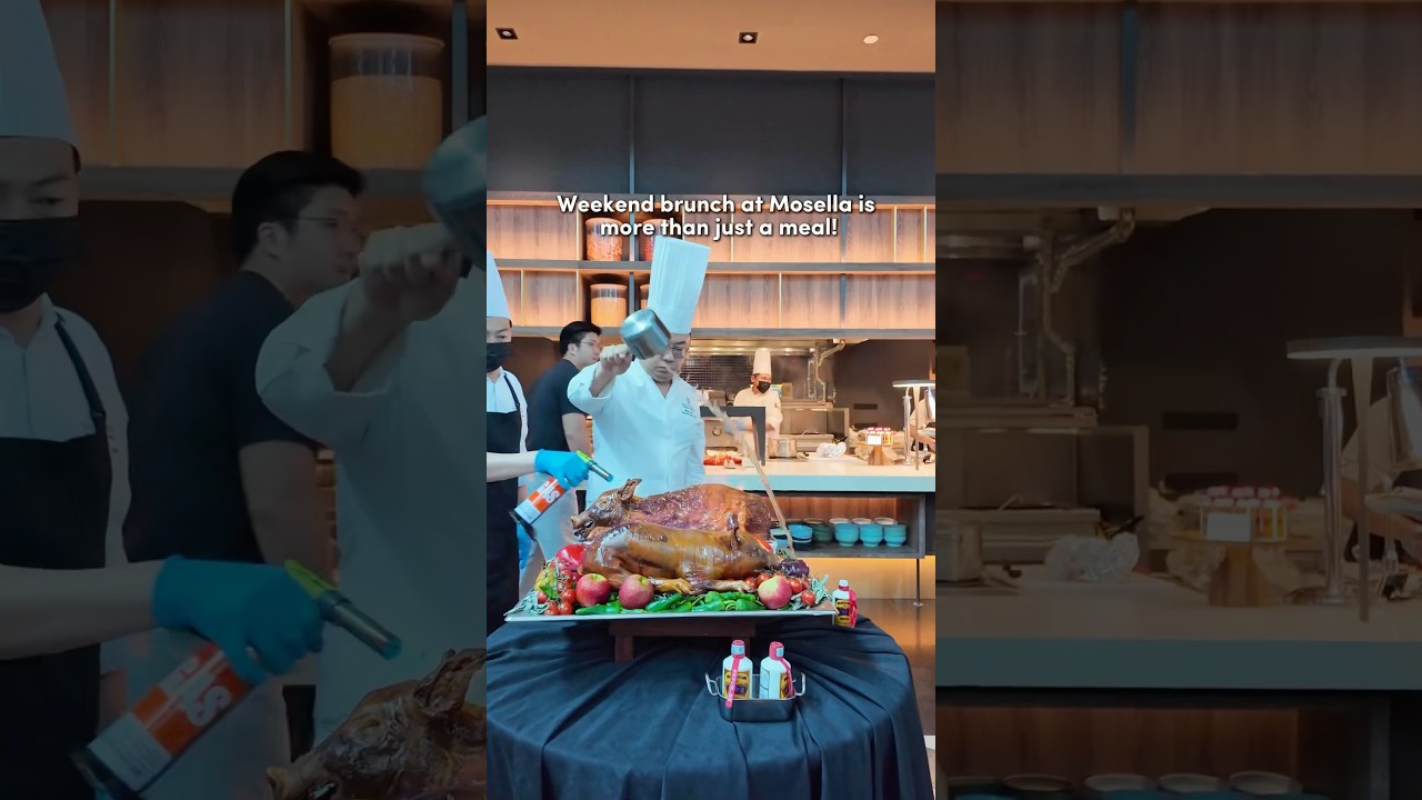 Spanish Weekend Brunch Buffet Mosella | Pan Pacific Orchard Singapore 