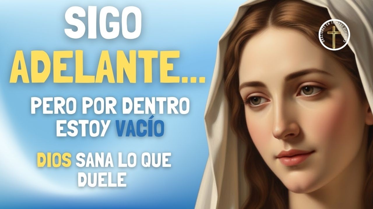 Cuando sigo adelante, pero por dentro estoy vacío.