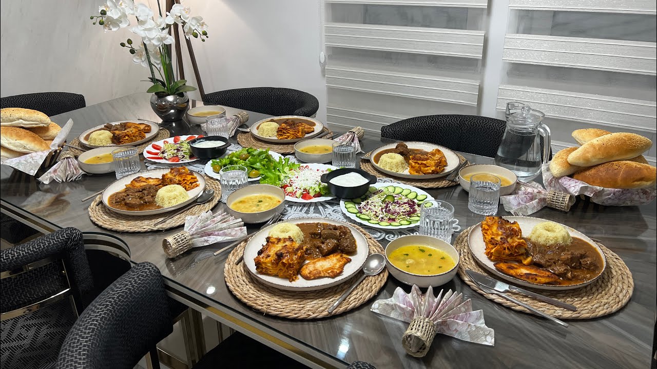 Meny iftari 🥰 Si të organizoni darkën e  mysafirve për 10 persona