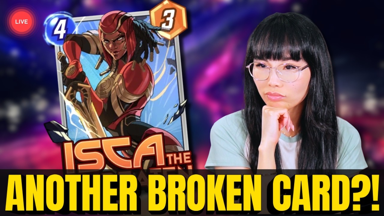 Wtf... ISCA is a PROBLEM!😬 Marvel Snap (live stream)