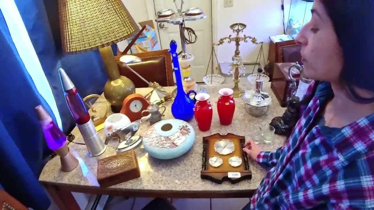 Tale of an Estate Sale & Goodwill Thrift Haul