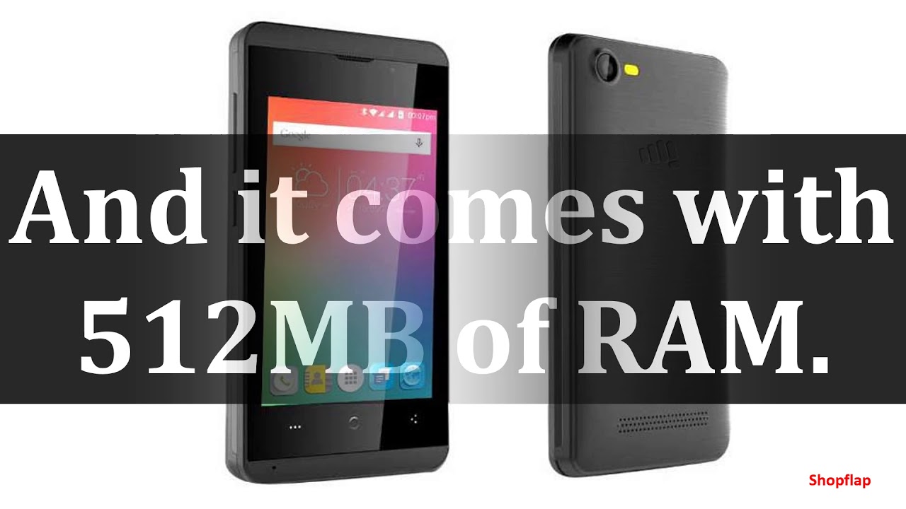 FEATURES OF MICROMAX BOLT SUPREME MOBILE