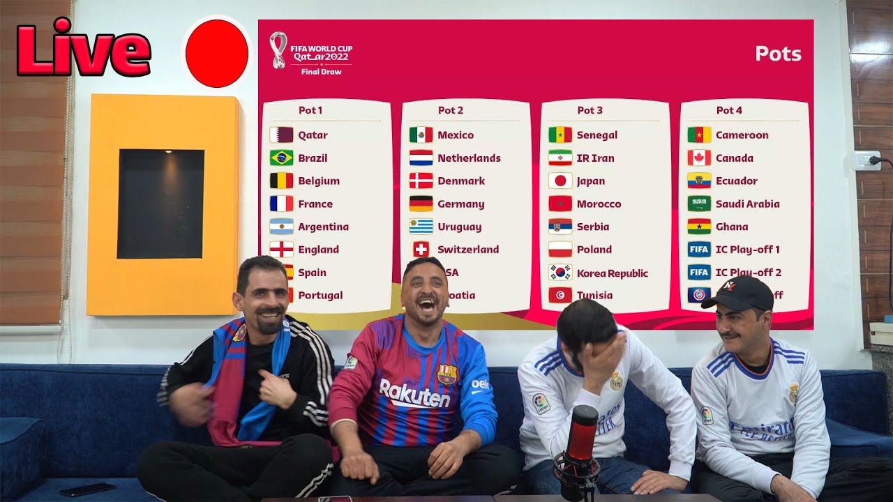 بث مباشر قرعه كأس العالم 🤩