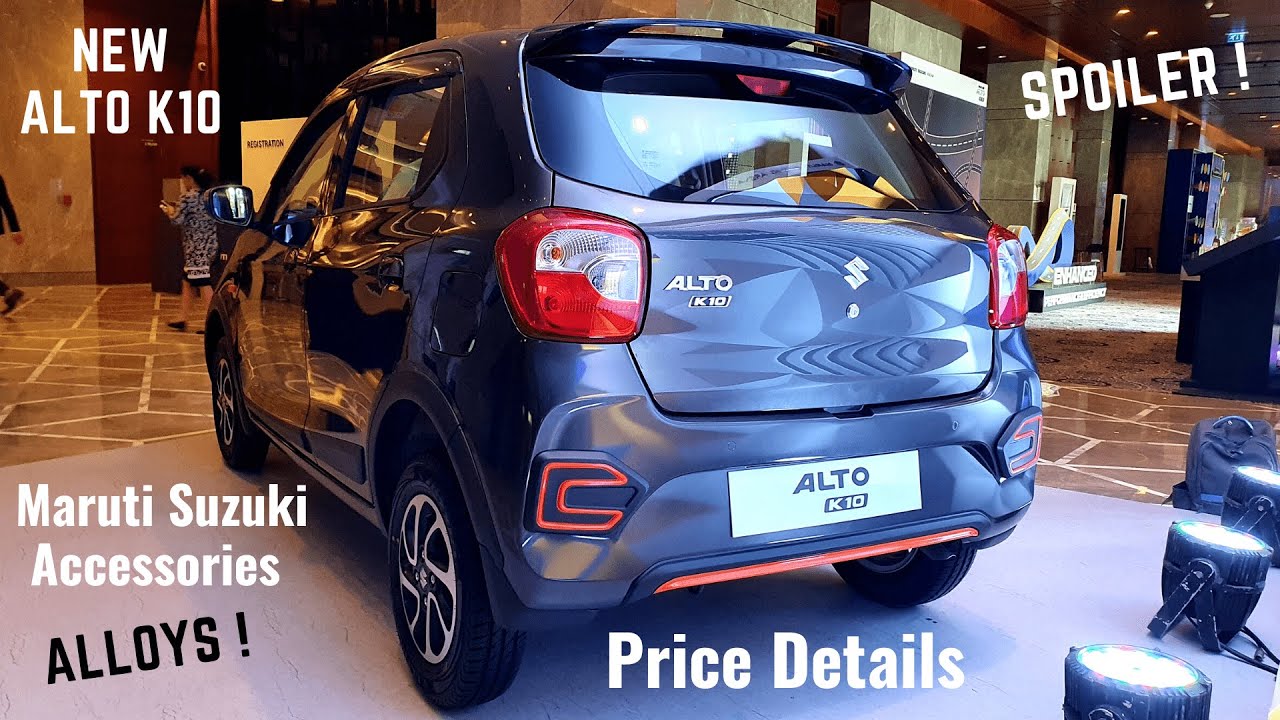 2024 Maruti Suzuki Alto K10 Impacto Package Accessories Price Details | Alloys, Sporty Looks | Alto