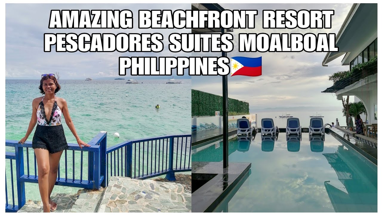 Amazing Beachfront Resort in Moalboal Philippines | Pescadores Suites Moalboal | Travel Vlog #travel