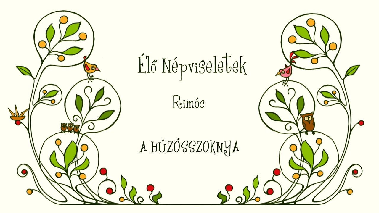 Élő népviselet Rimóc A Húzósszoknya
