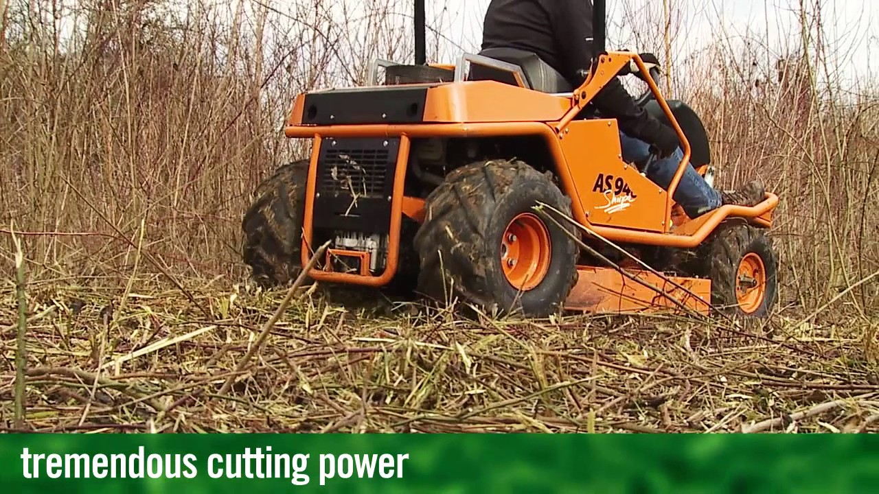 AS 940 Sherpa 4WD cutting high scrub and brushes