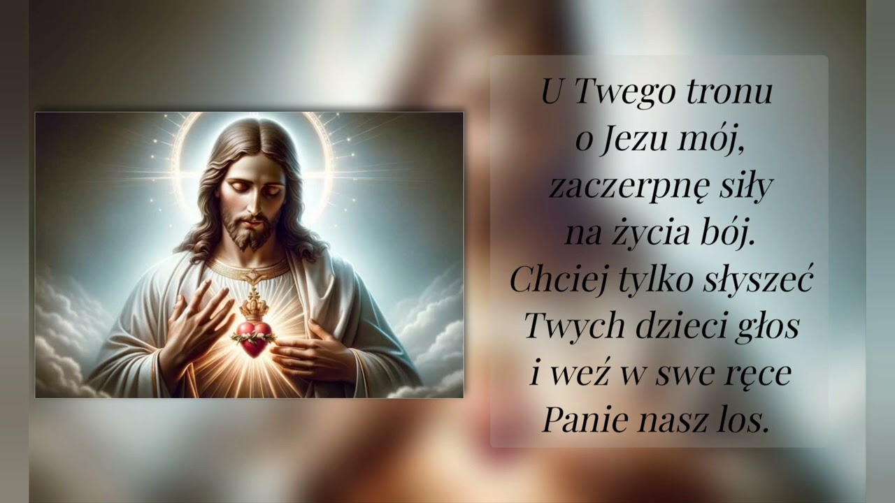 Najświętsze serce Jezusa mego - wyk. Tomasz Warchoł