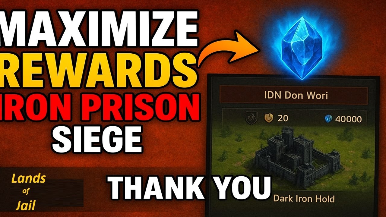 How to Maximize Rewards in Iron Prison Siege &ndash; Lands of Jail Guide