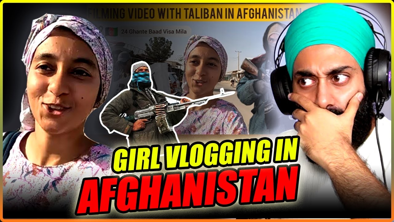 A Girl Making Video in Afghanistan under TALIBAN | Reaction