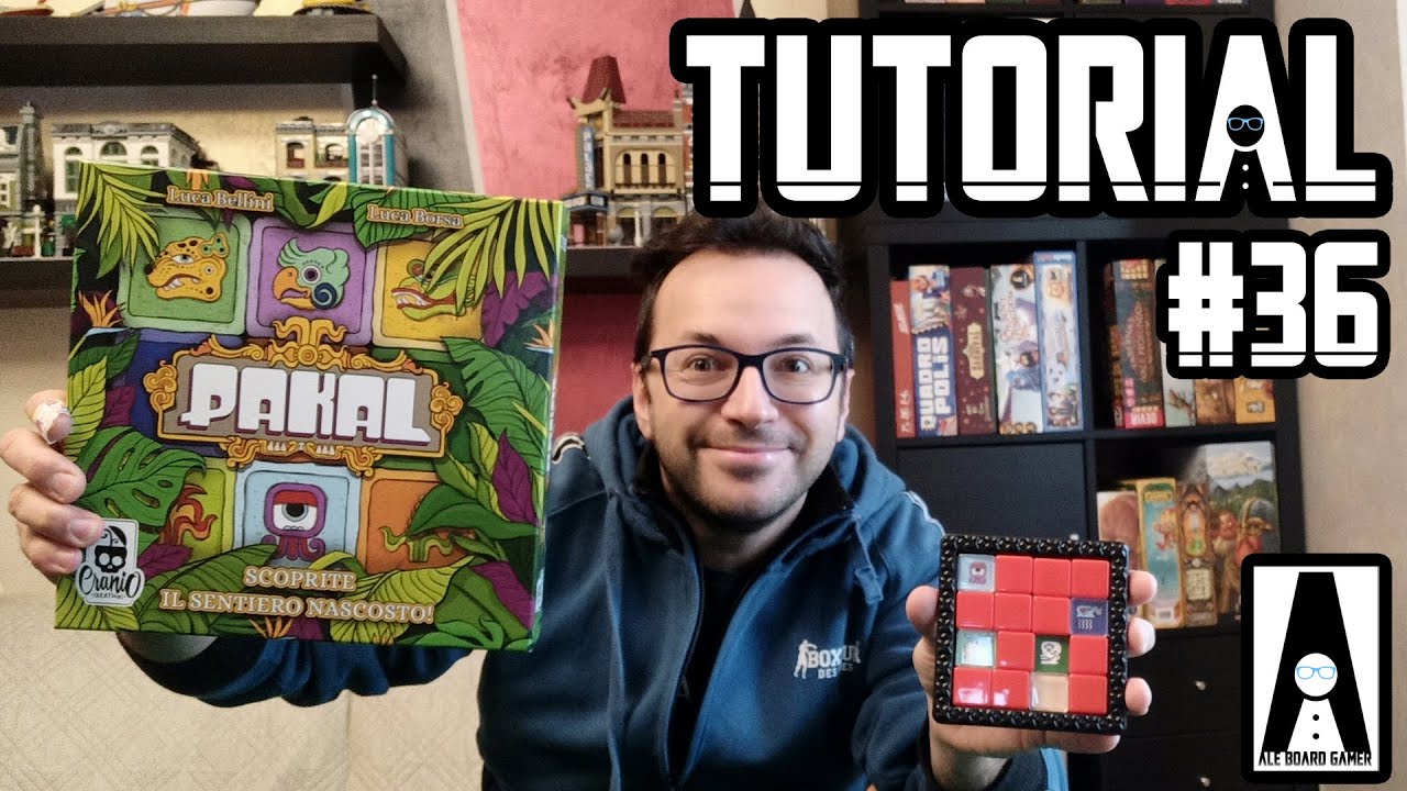 Tutorial #36: come si gioca a Pakal (gioco da tavolo edito da Cranio Creations)