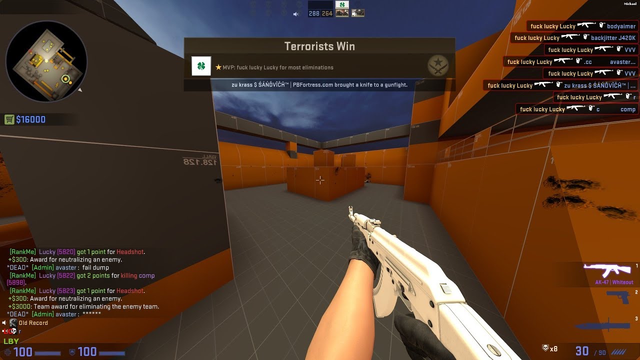 skeet.cc vs treadhack | no-spread hvh