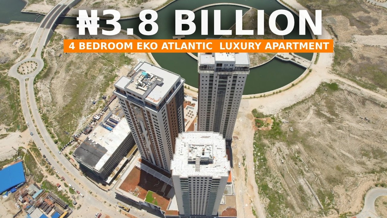 Inside a ₦3.8 Billion ($2.5 Million )luxury 4 bedroom apartment in Eko Atlantic City Lagos-Nigeria
