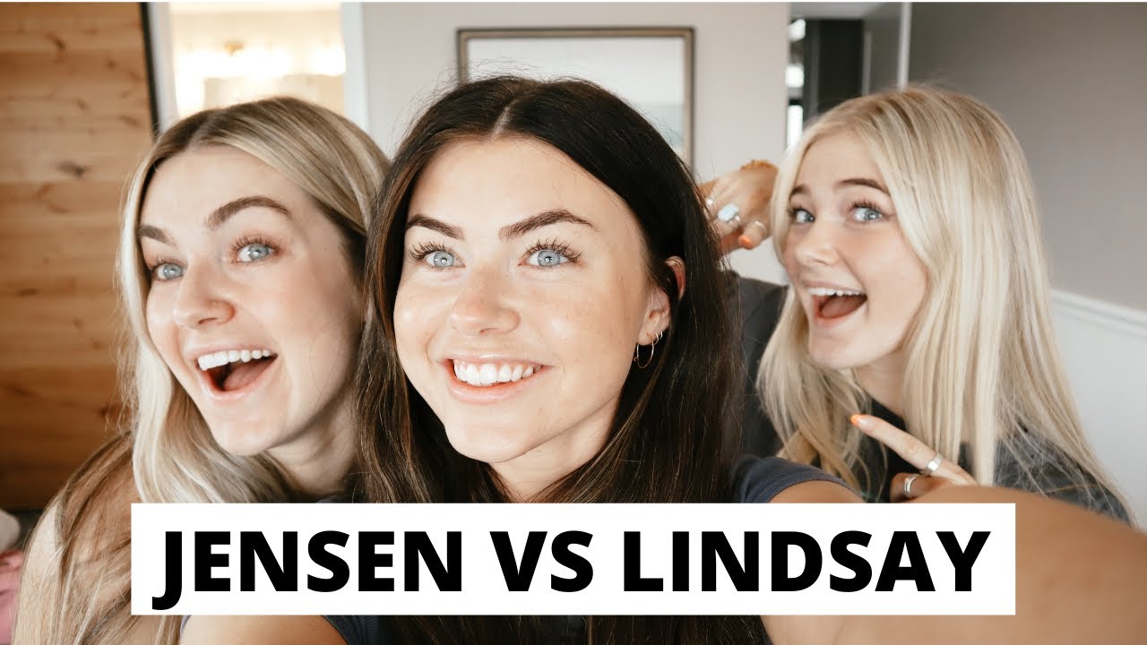 LINDSAY VS JENSEN!! *GEN Z TRENDS*