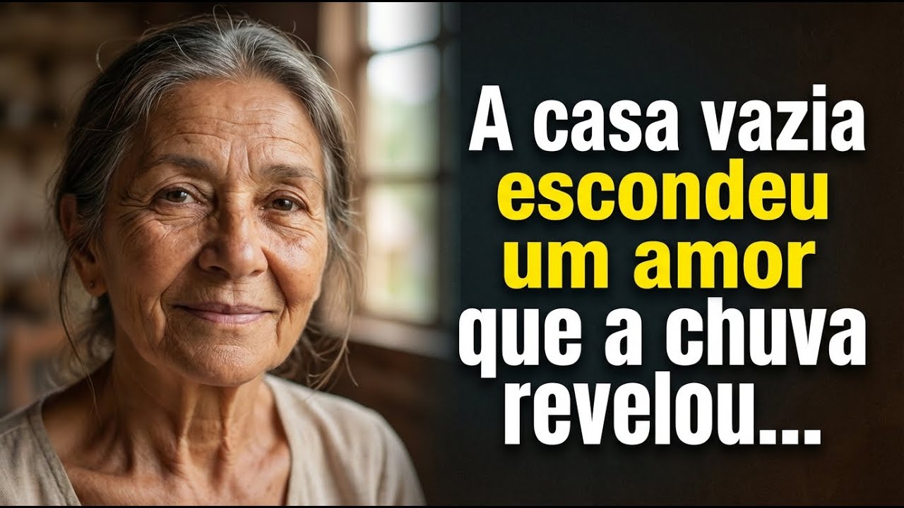 Naquela chuva, minha mãe bateu na porta do...