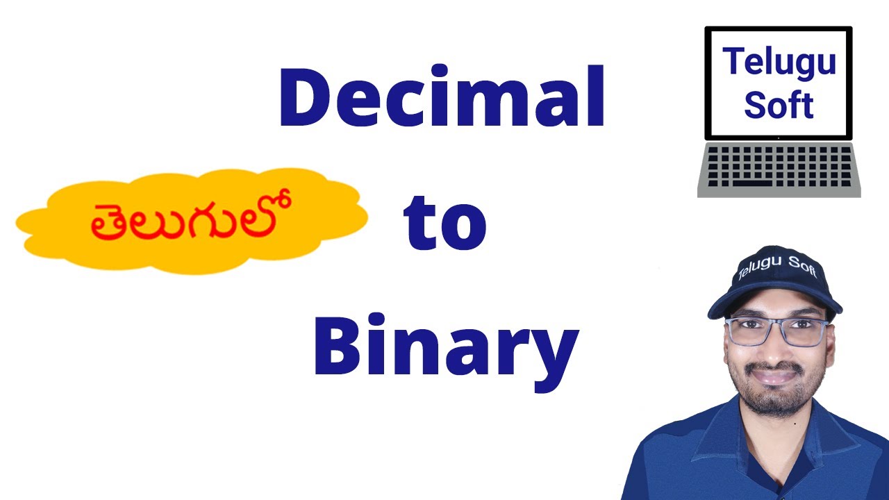 Decimal to Binary Conversion ( Easy ) in Telugu | Number Systems