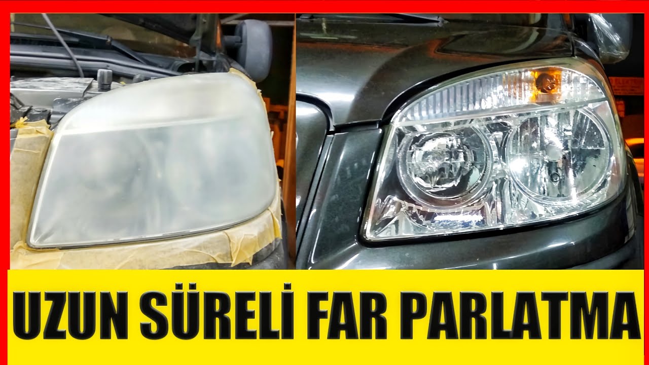 TEKRAR SARARMAYA SON !!! VERNİK İLE FAR PARLATMA NASIL YAPILIR
