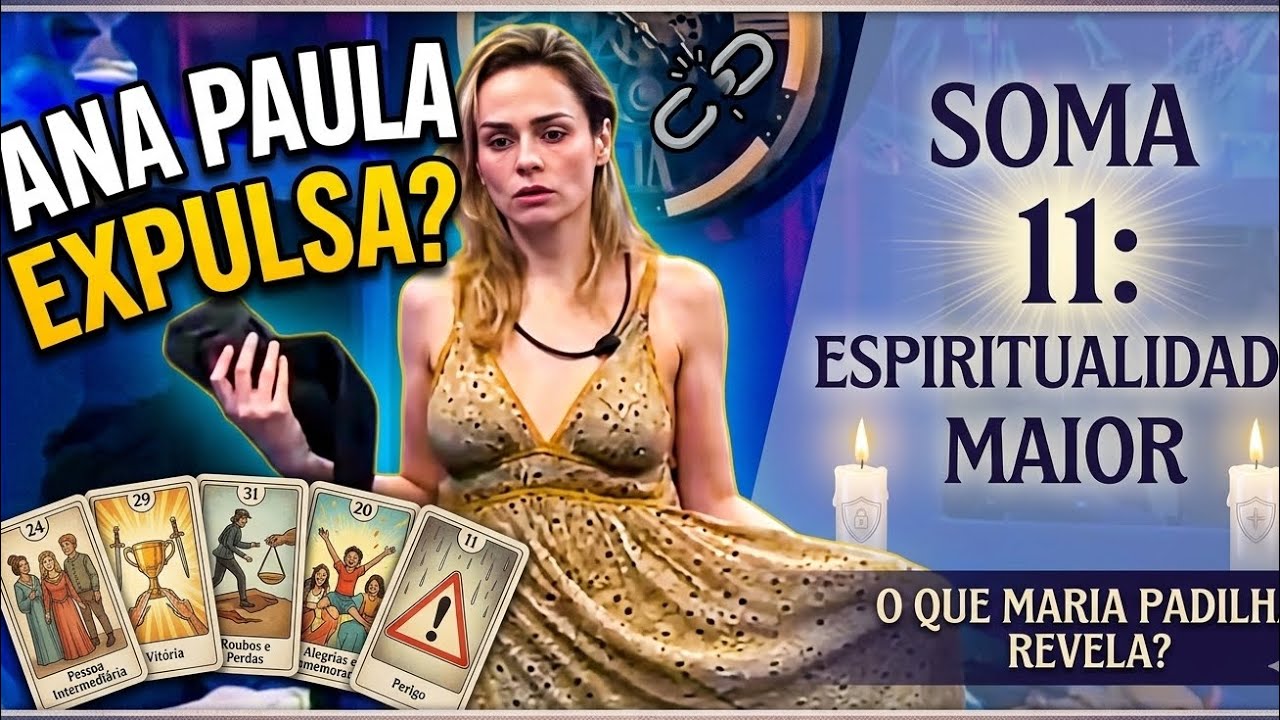 ANA PAULA EXPULSA? 🚨 O que o Oráculo de Maria Padilha revela sobre o destino dela no BBB 26!