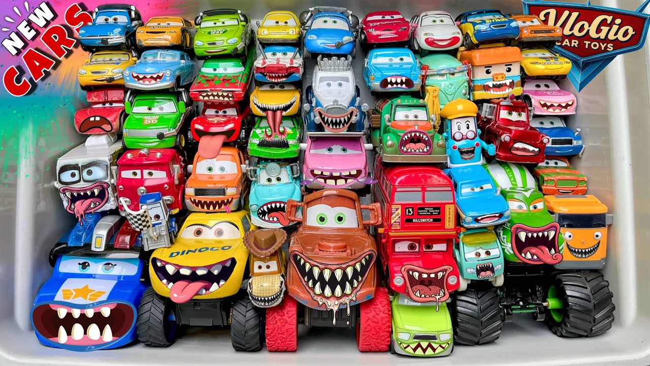 Disney Pixar Cars Unboxing Review | Lightning McQueen, Tow Mater, Doc Hudson, Sally Carrera, Cruz