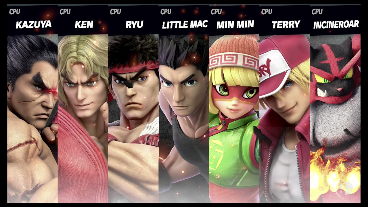 Super Smash Bros. Ultimate - Ring Fighters