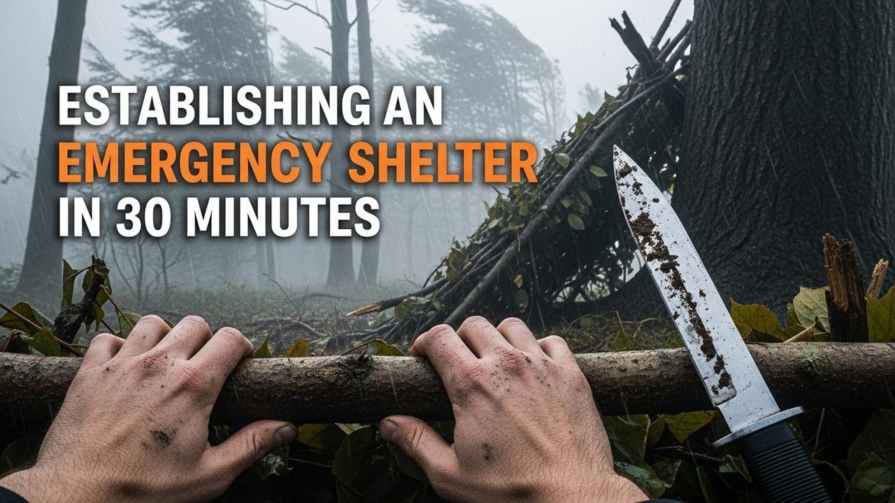Setting Up an Emergency Shelter in 30 Minutes