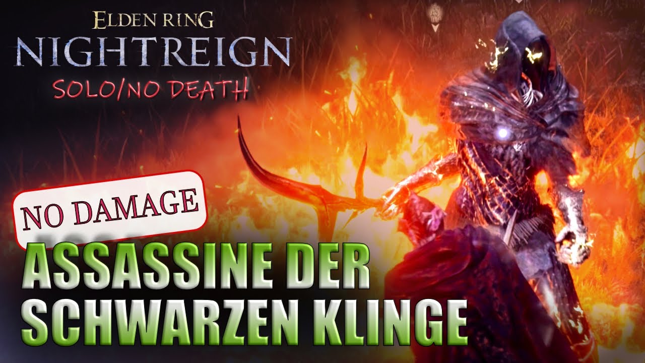 Wylder vs. Assassine der schwarzen Klinge (solo, no hit) | Elden Ring Nightreign